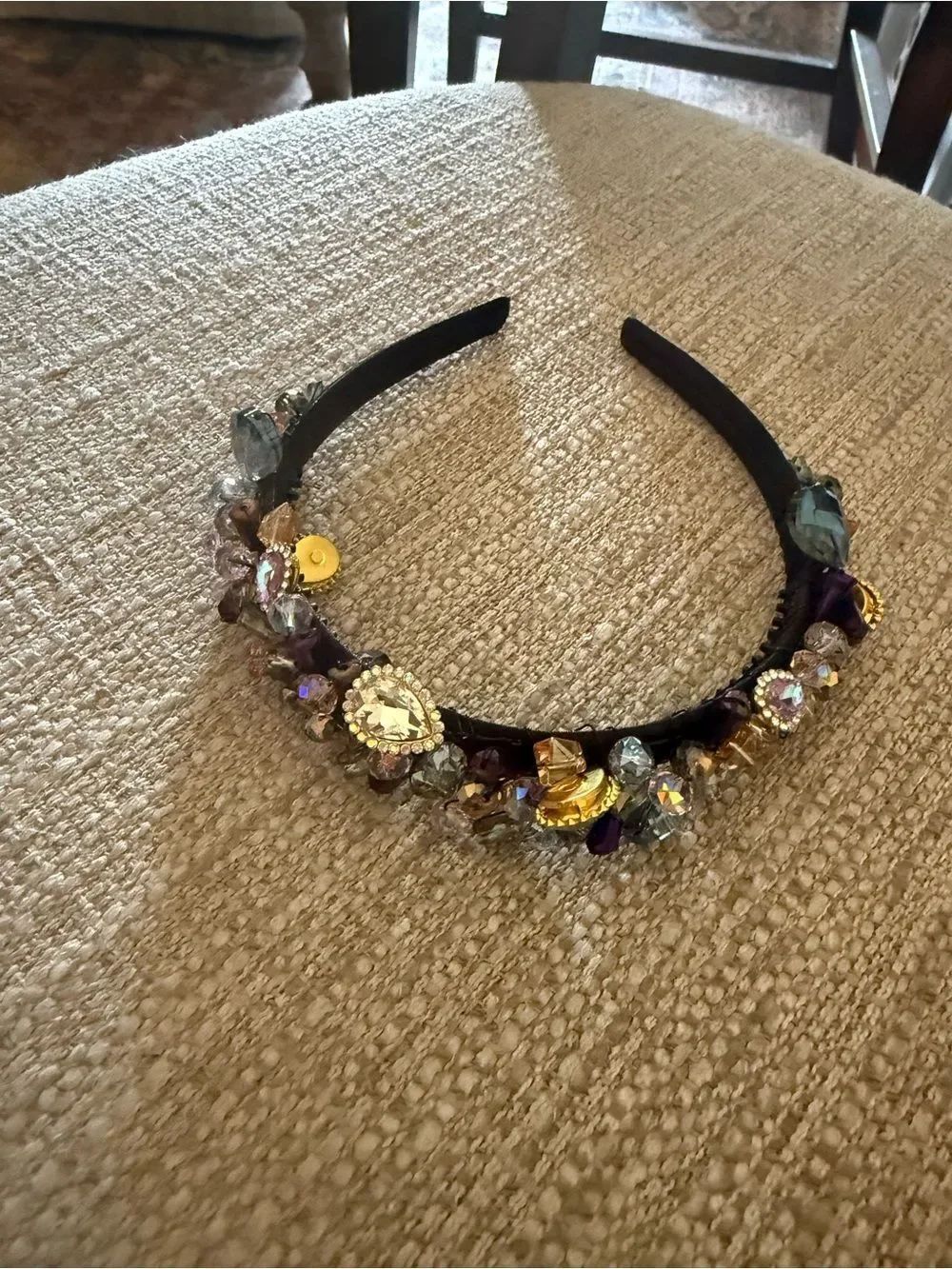 Embellished Colorful Crystal Headband NWOT